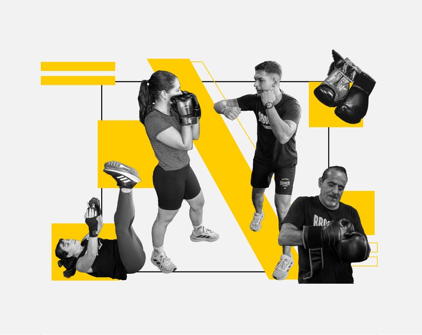 El fitboxing conquista a los pacenses con golpes al ritmo de la música